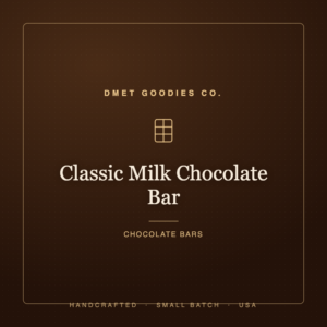 Classic Milk Chocolate Bar — Dmet Goodies Co.